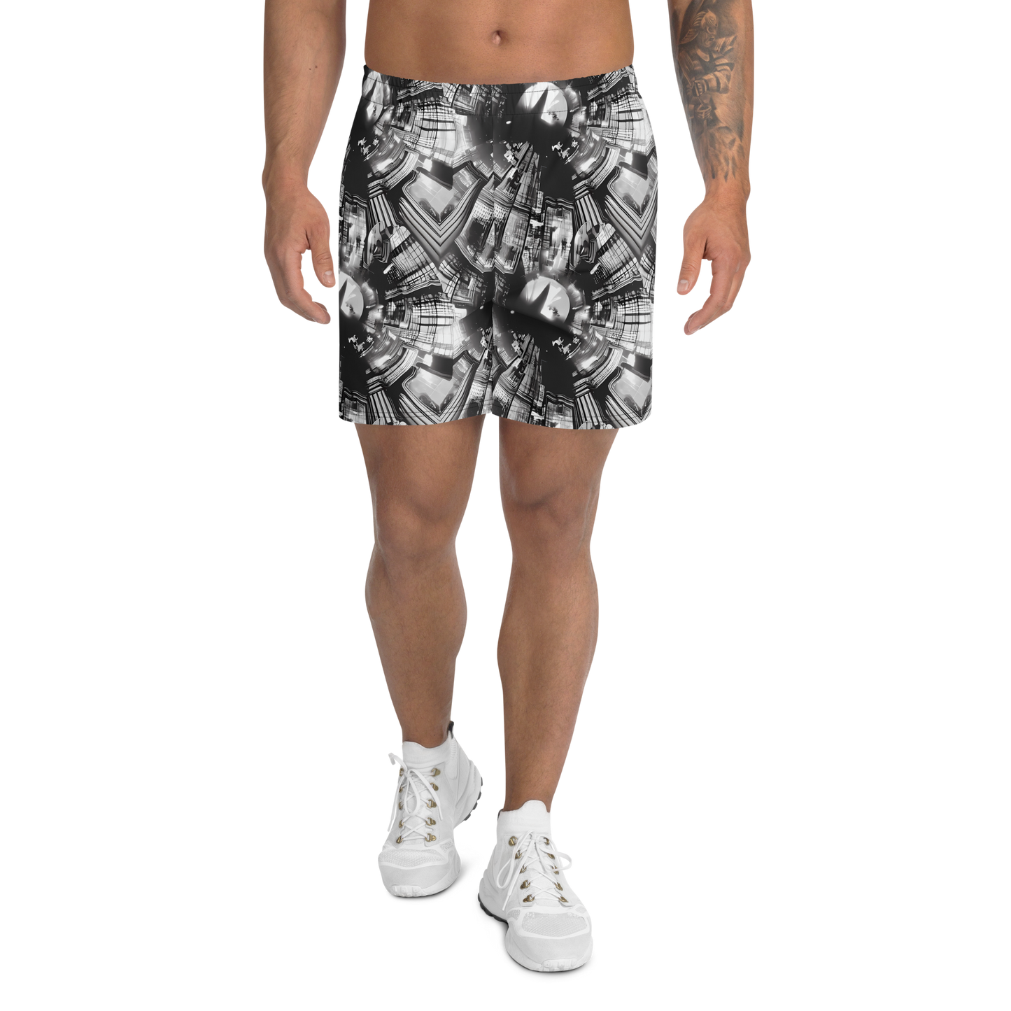 Men's Athletic Shorts - Silent Reflection