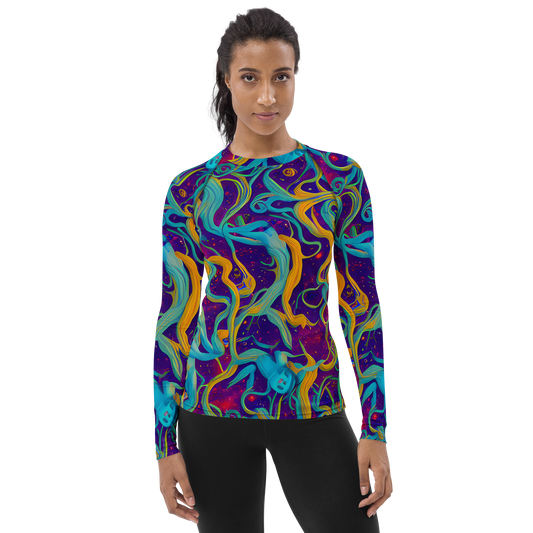 Women's Rash Guard - Etherial Entwine