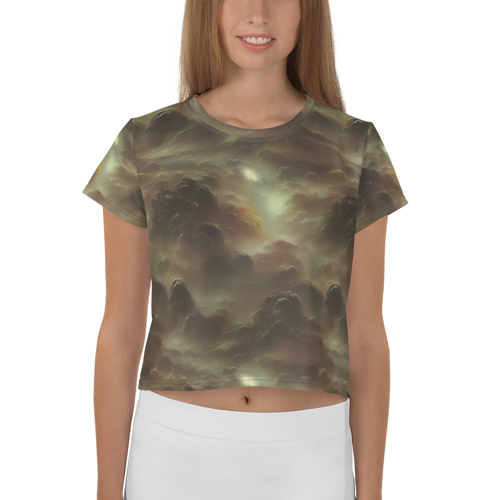 Women's Crop Tee - Celestial Dreamscape