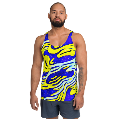 Men's Tank Top - Electric Horizon