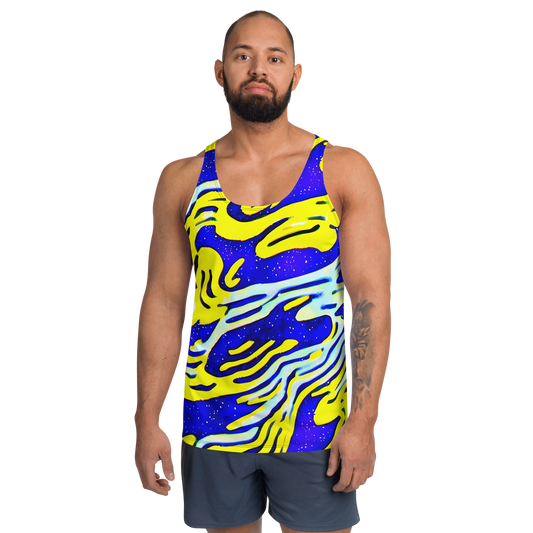 Men's Tank Top - Electric Horizon