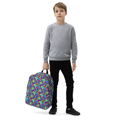 Minimalist Backpack - Psychedelic Harmony