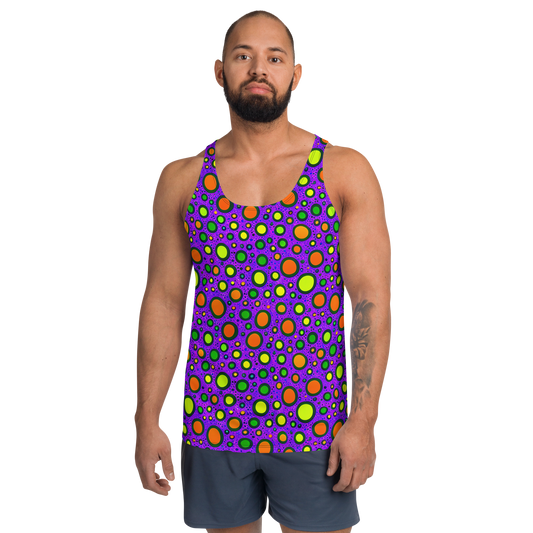 Men's Tank Top - Luminous Bubbles