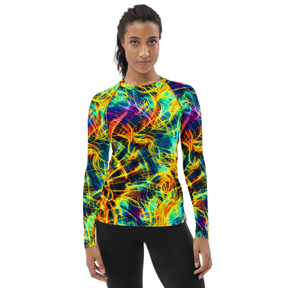 Women's Rash Guard - Kapp's Kaleidoscope