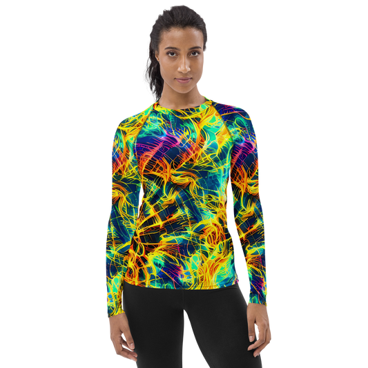 Women's Rash Guard - Kapp's Kaleidoscope