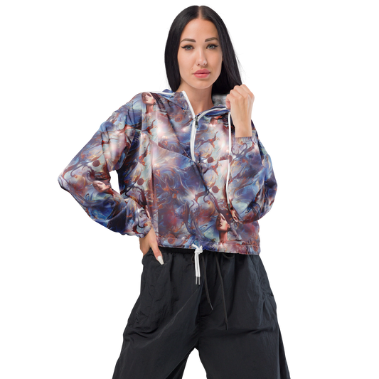 Women's Cropped Windbreaker - Dreamweaver