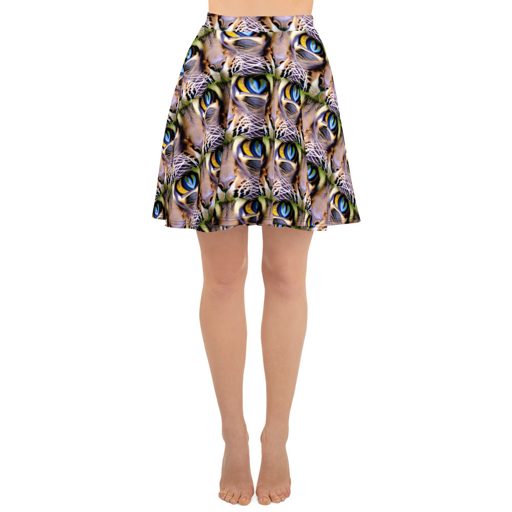 Skater Skirt - Eye of the Wild