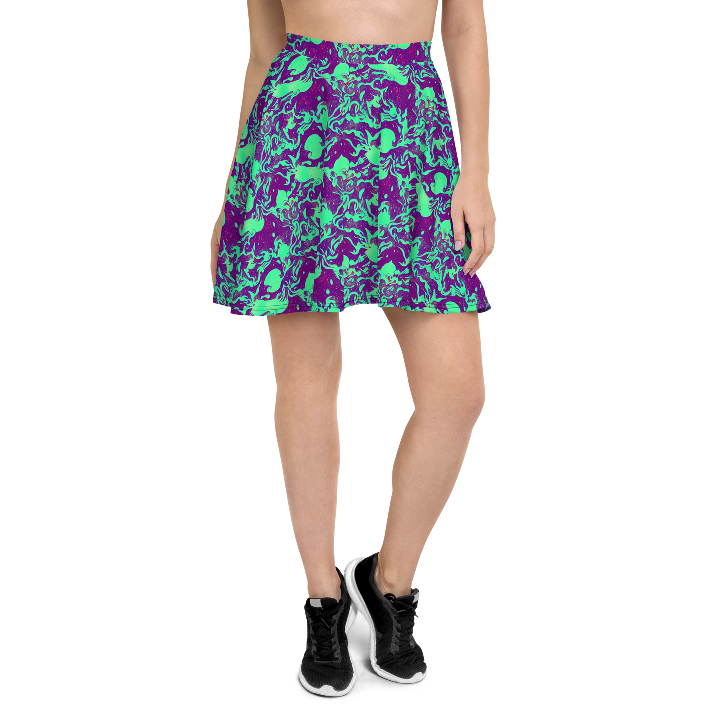 Skater Skirt - Alien Ripples