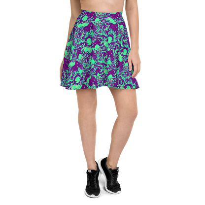 Skater Skirt - Alien Ripples