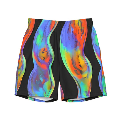 Swim Trunks - Vibrant Vortices