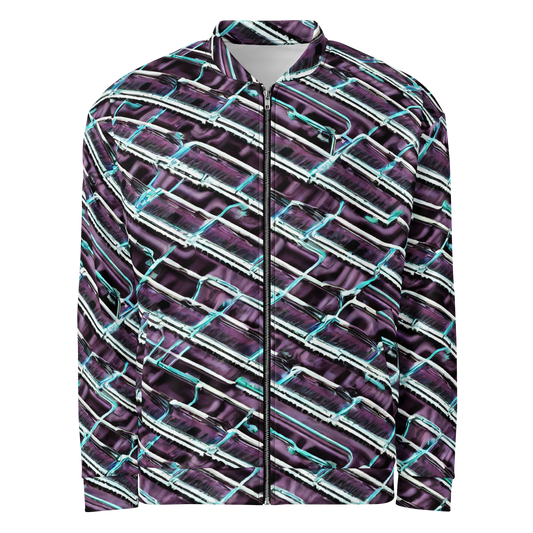 Bomber Jacket - Trendy, Fashionable, Optical Illusion