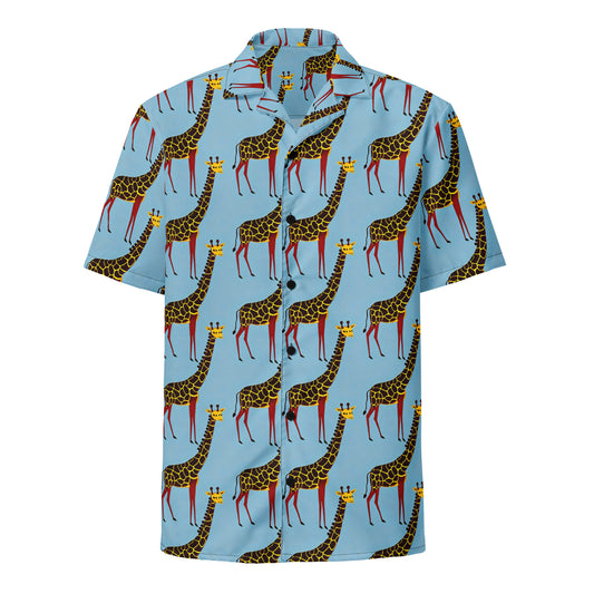 Button Shirt - Giraffe Groove