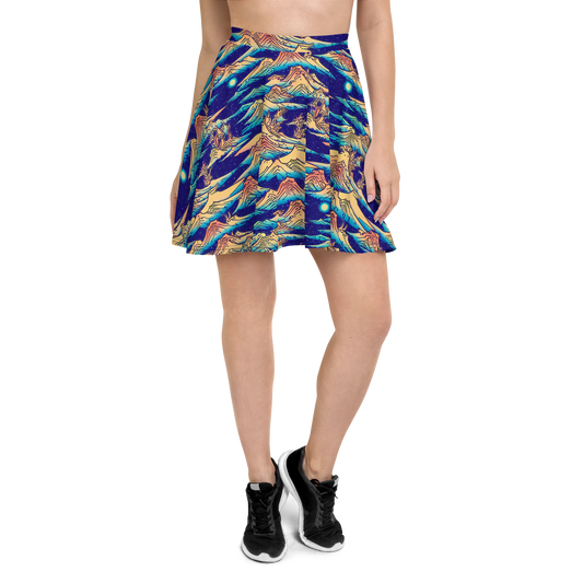 Skater Skirt - Mystical Mountain Mirage