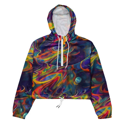 Women's Cropped Windbreaker - Chromalush