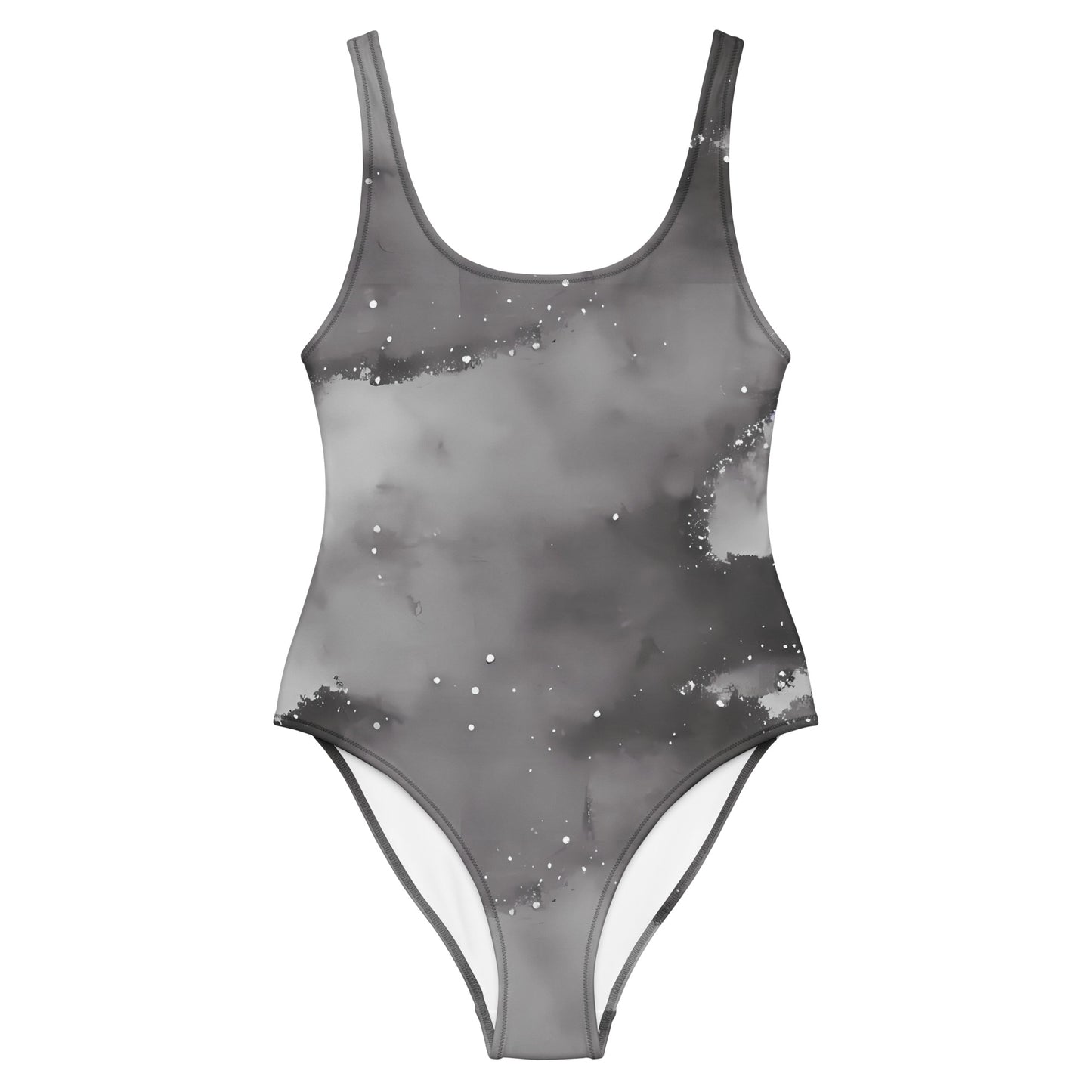 One-Piece Swimsuit - Monochrome Dreams