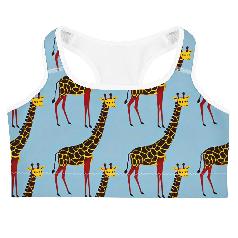 Sports Bra - Giraffe Groove