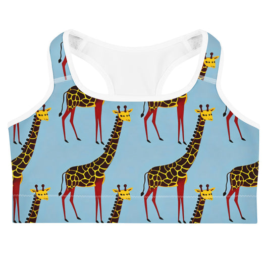 Sports Bra - Giraffe Groove