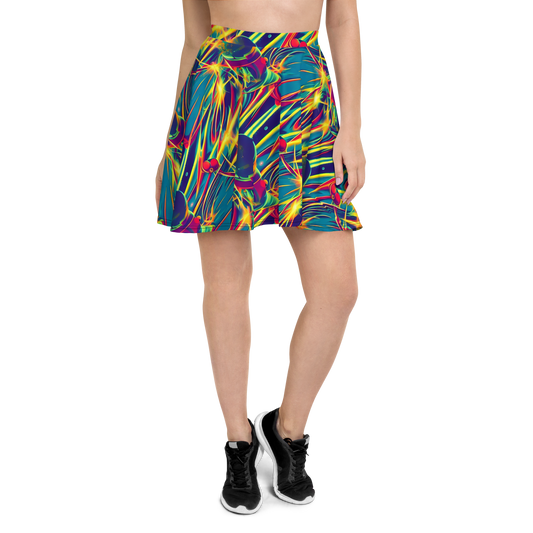 Skater Skirt - Cosmic Inferno