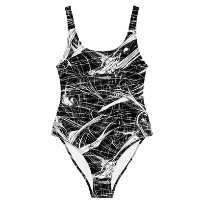 One-Piece Swimsuit - Stormy Serenity
