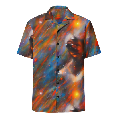 Button Shirt - Painterly Void