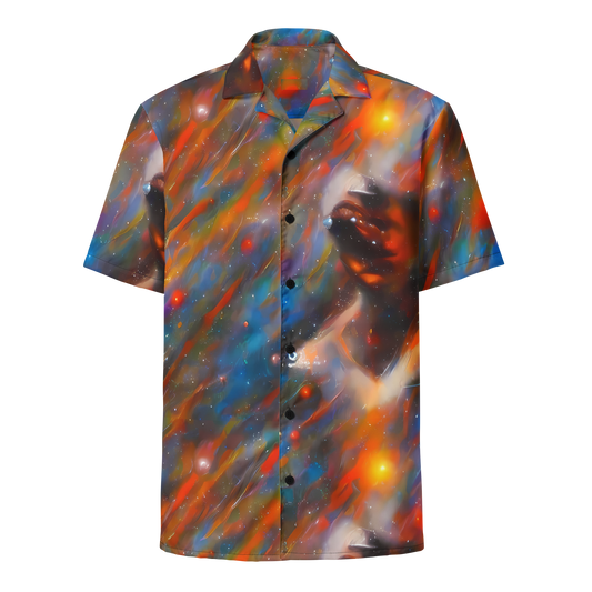 Button Shirt - Painterly Void