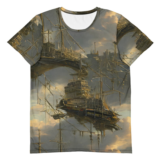 Men's Athletic T-Shirt - Ethereal Armada