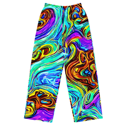 Wide-Leg Pants - Mystic Iridescence