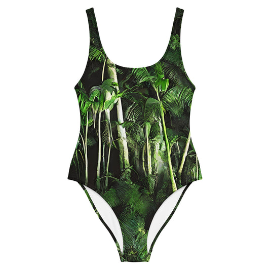 One-Piece Swimsuit - Emerald Canopy