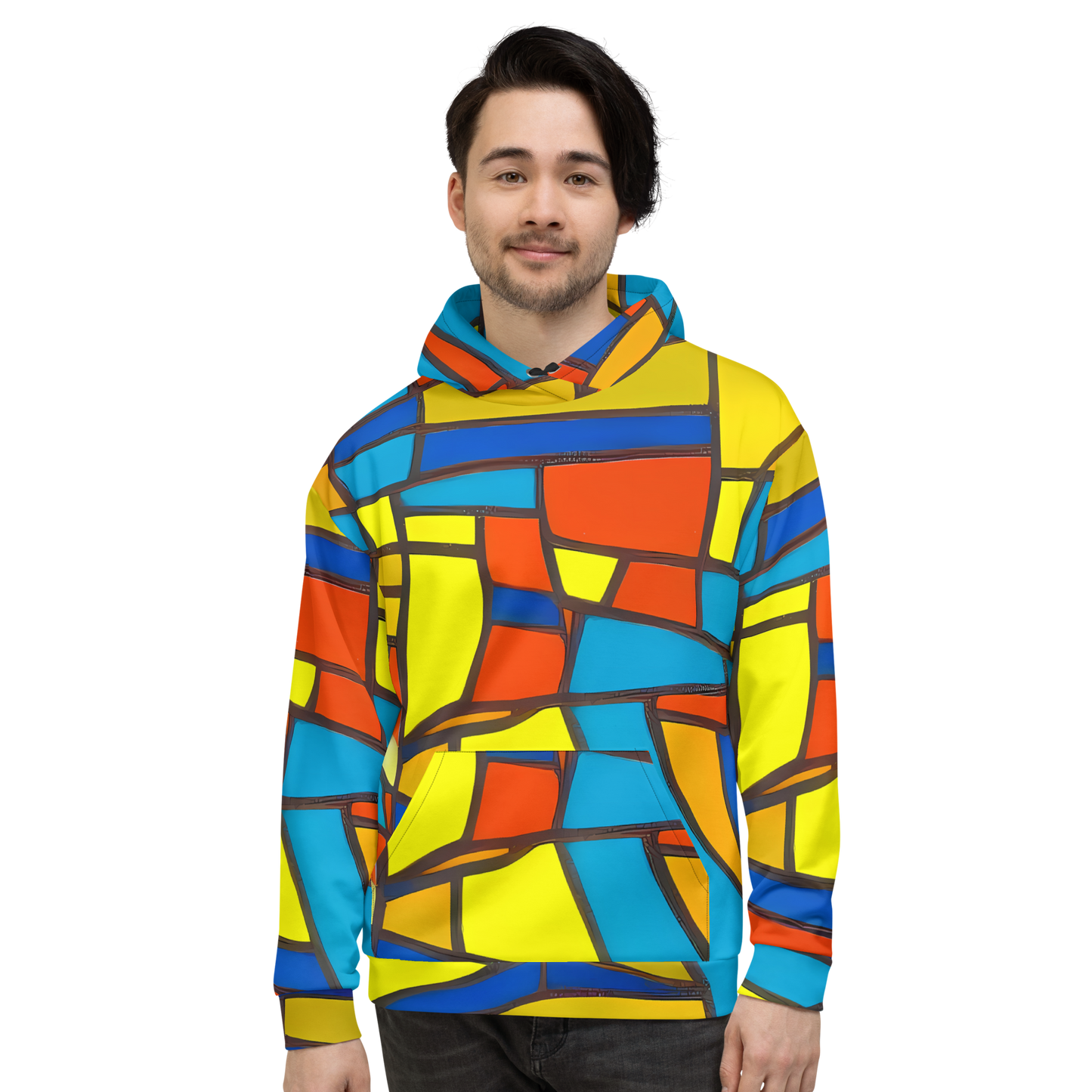 Hoodie - Mondrian Mesh