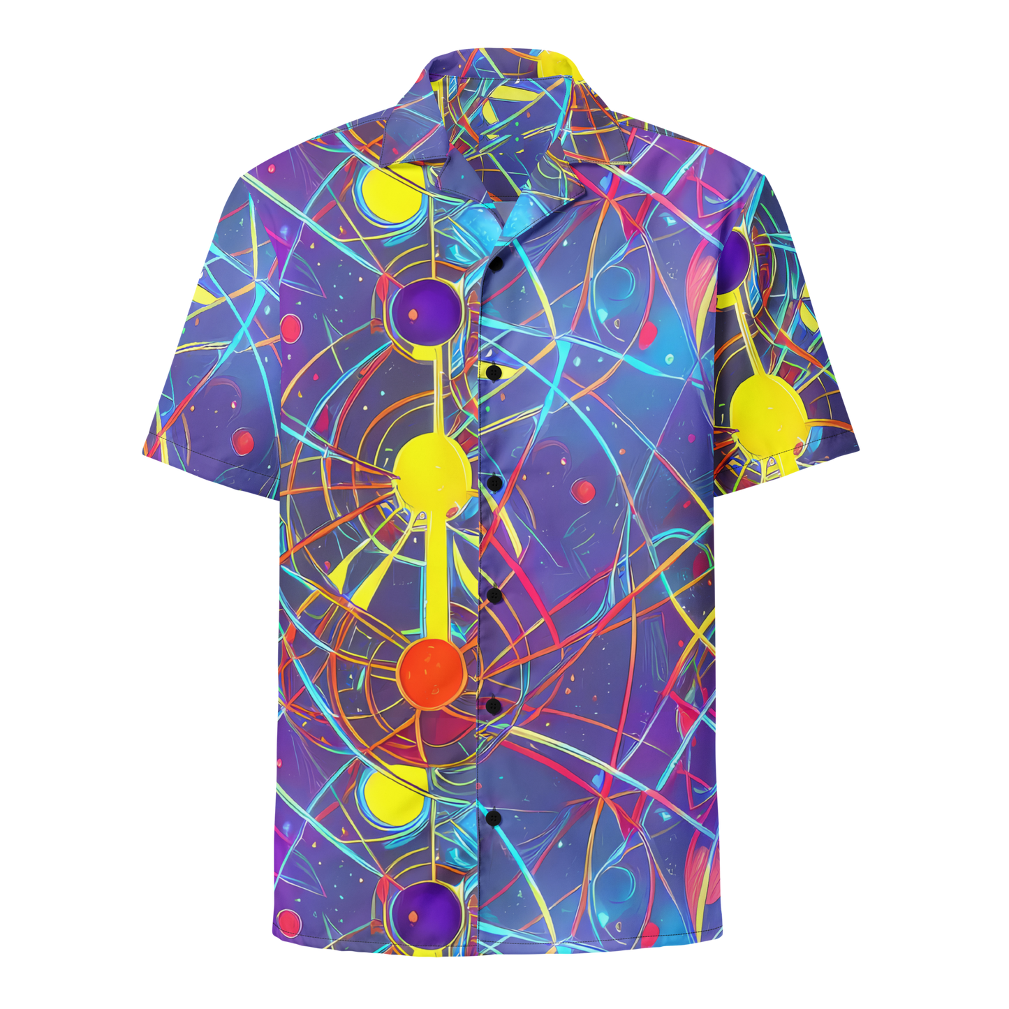 Button Shirt - Quantum Lattice