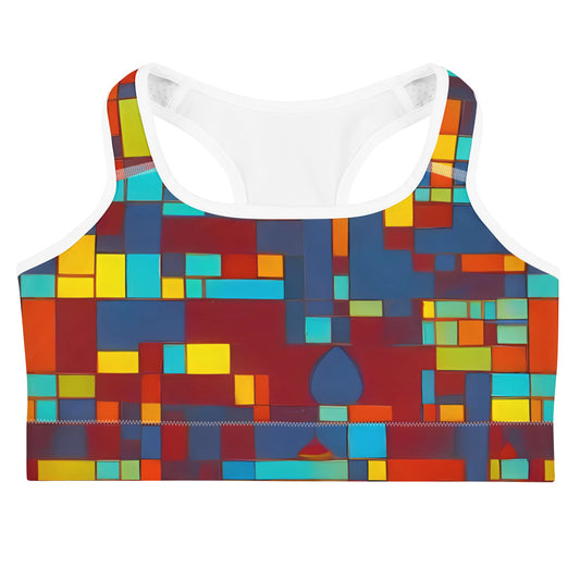 Sports Bra - Astral Grid