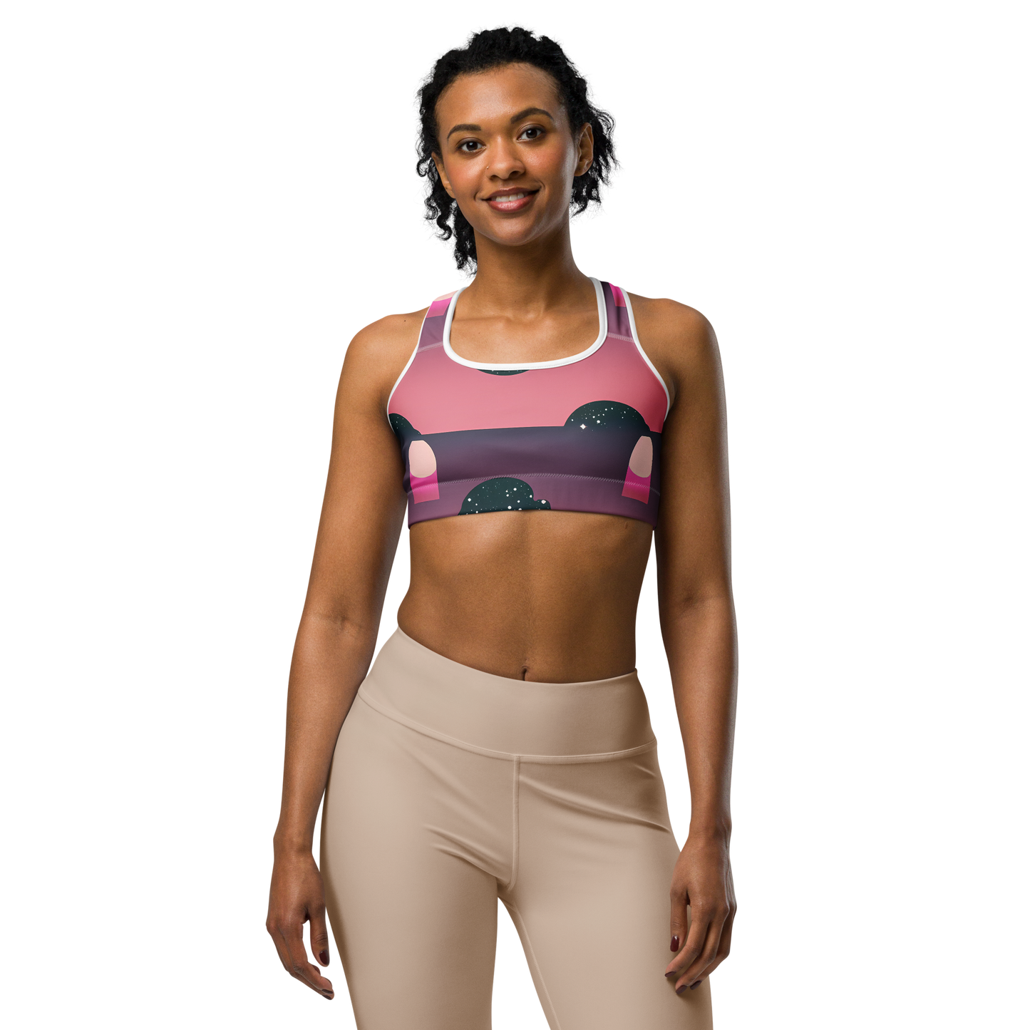 Sports Bra - Dreamscape Horizon