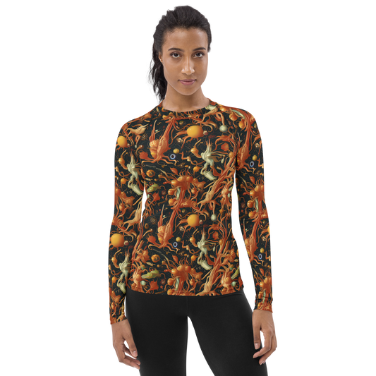 Women's Rash Guard - Bosschaert's Nebula