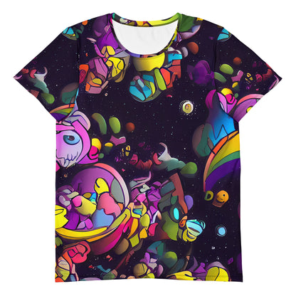 Men's Athletic T-Shirt - Galactic Playground