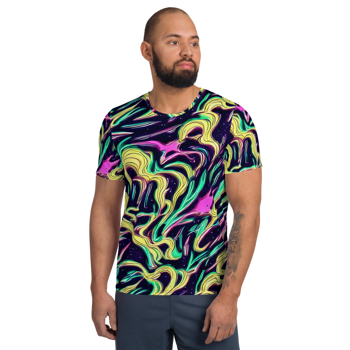 Men's Athletic T-Shirt - Casson's Whirl