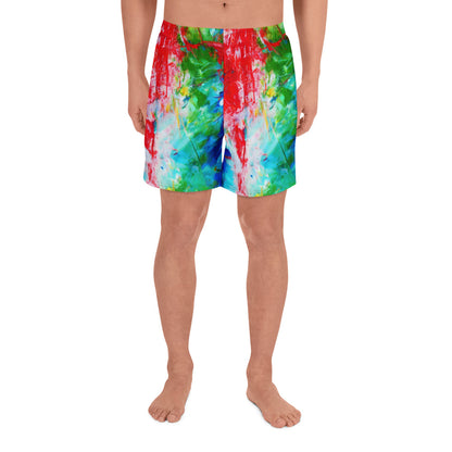 Men's Athletic Shorts - Eclectic Breeze