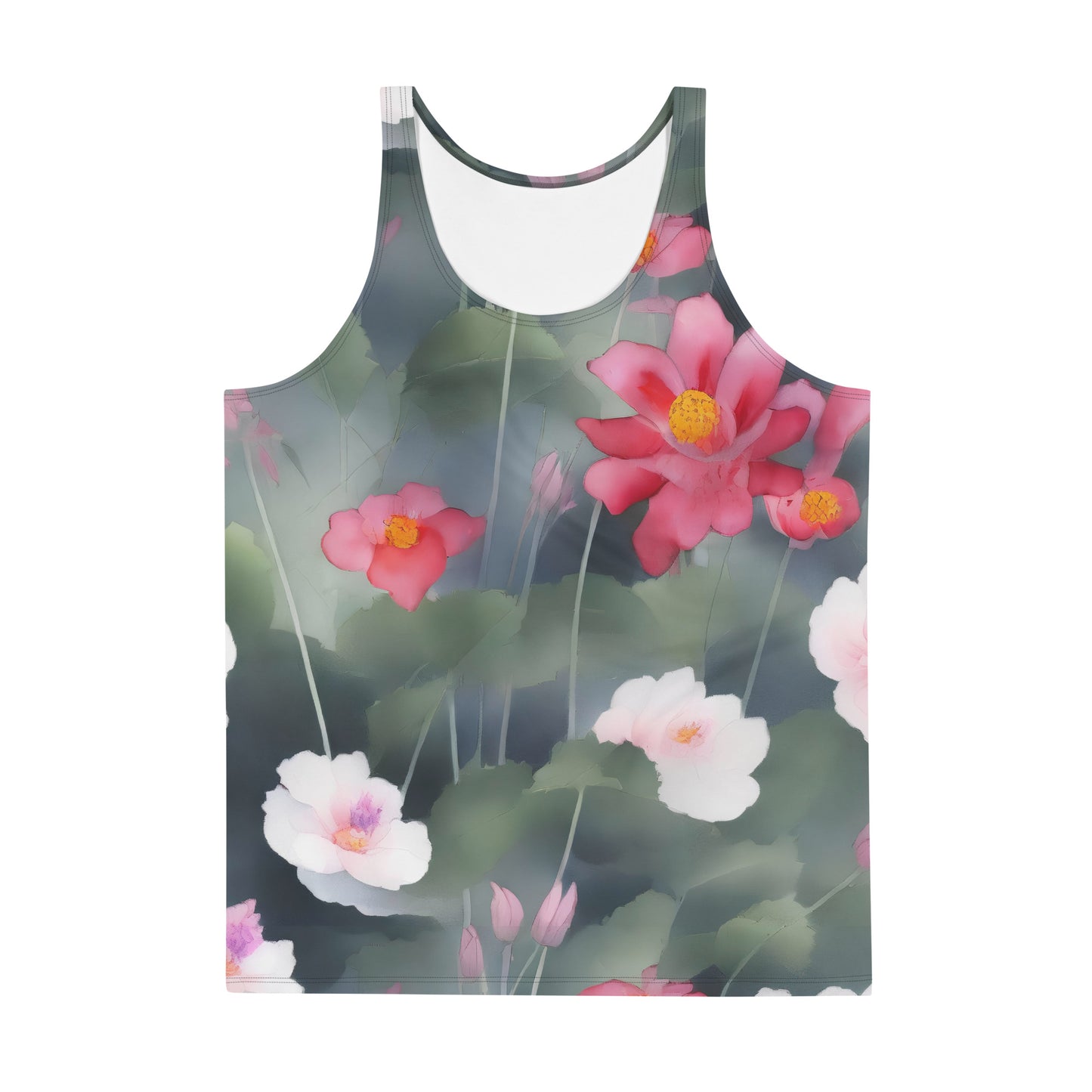 Men's Tank Top - Petal Reverie