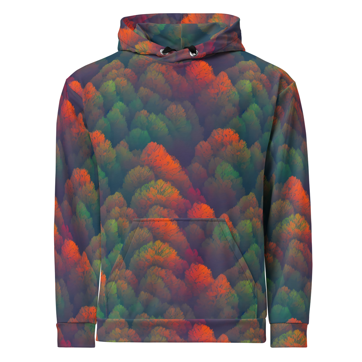 Hoodie - Flame-Kissed Foliage