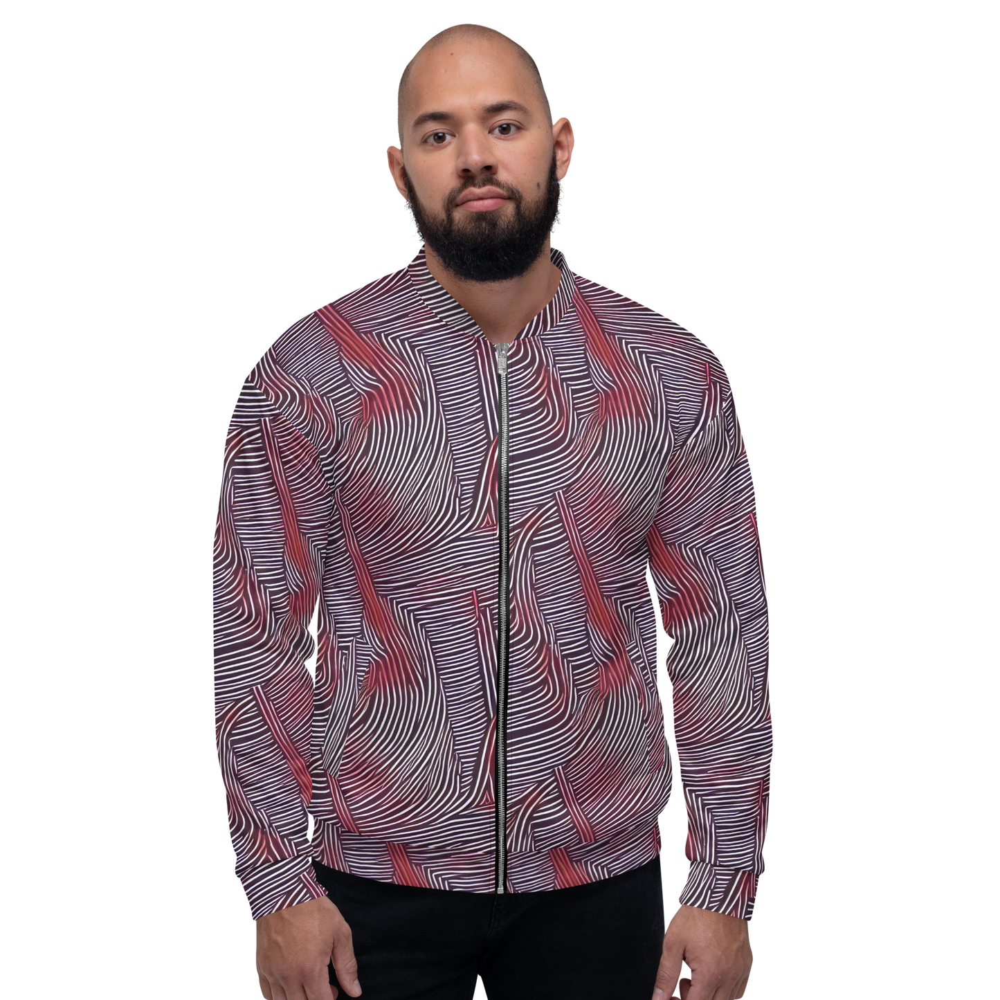 Bomber Jacket - Nebula Waves