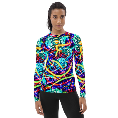 Women's Rash Guard - Fynesian Galaxy