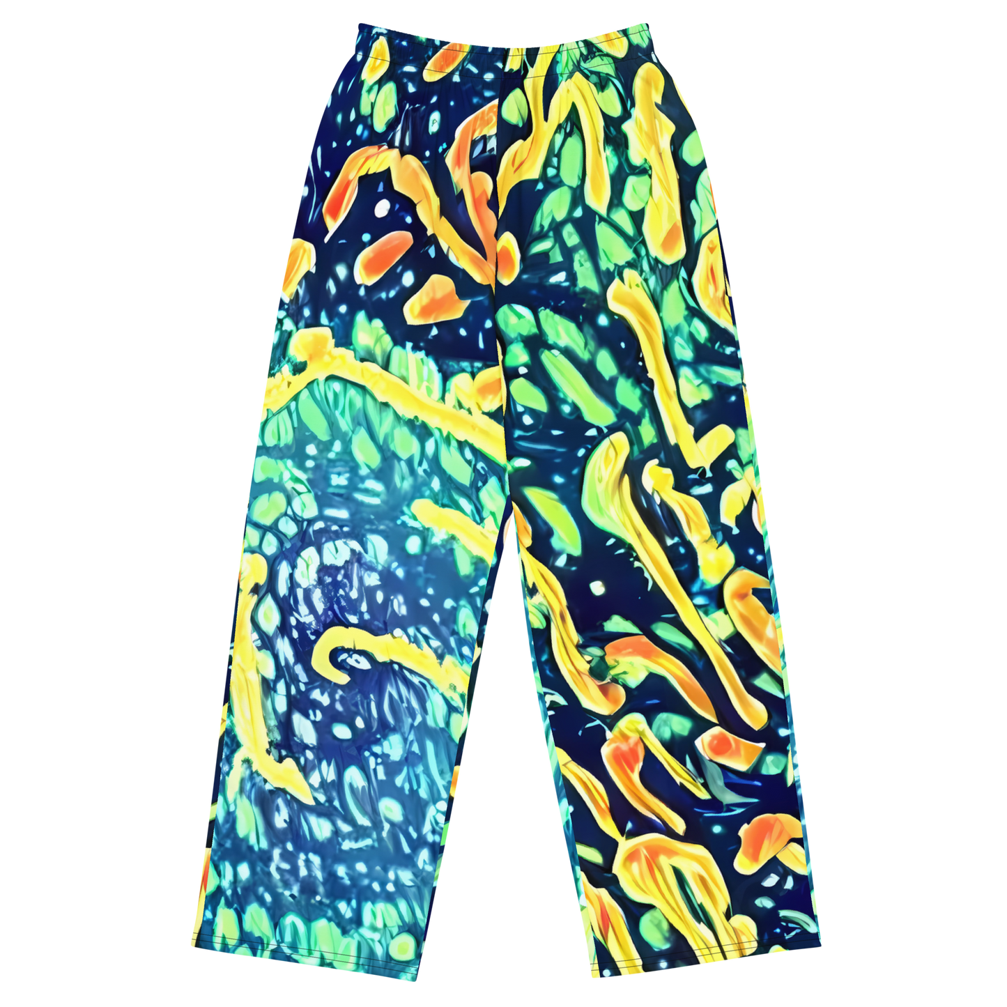 Wide-Leg Pants - Vortex Glow