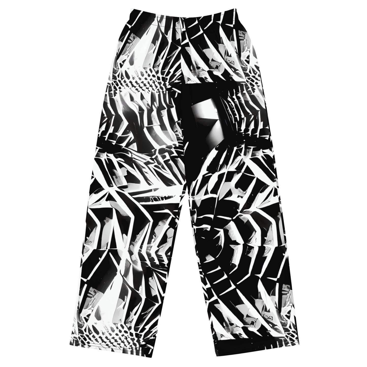 Wide-Leg Pants - Illusion Vortex