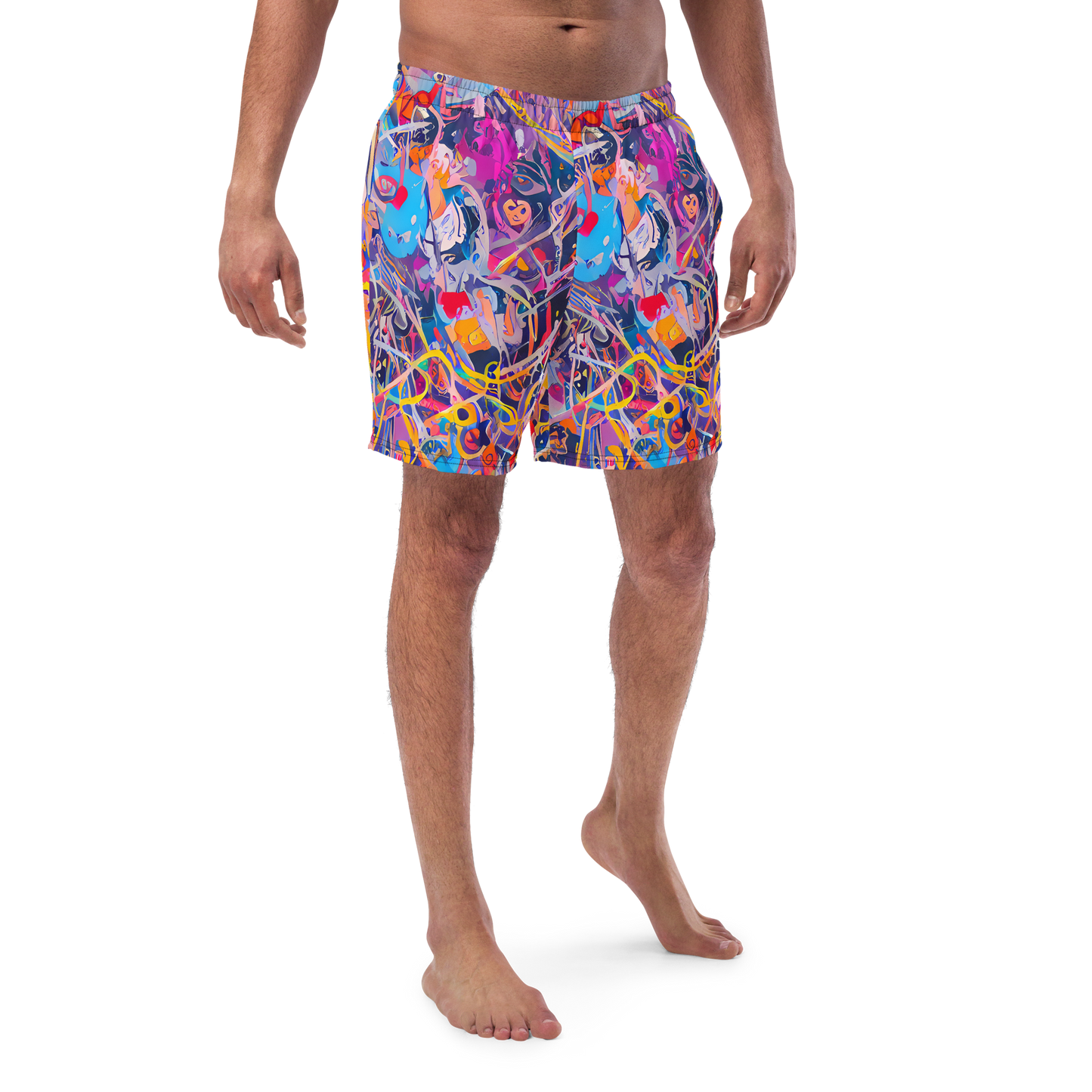 Swim Trunks - Vibrant Fusion