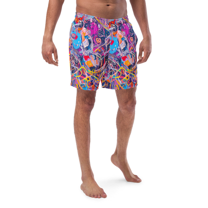 Swim Trunks - Vibrant Fusion