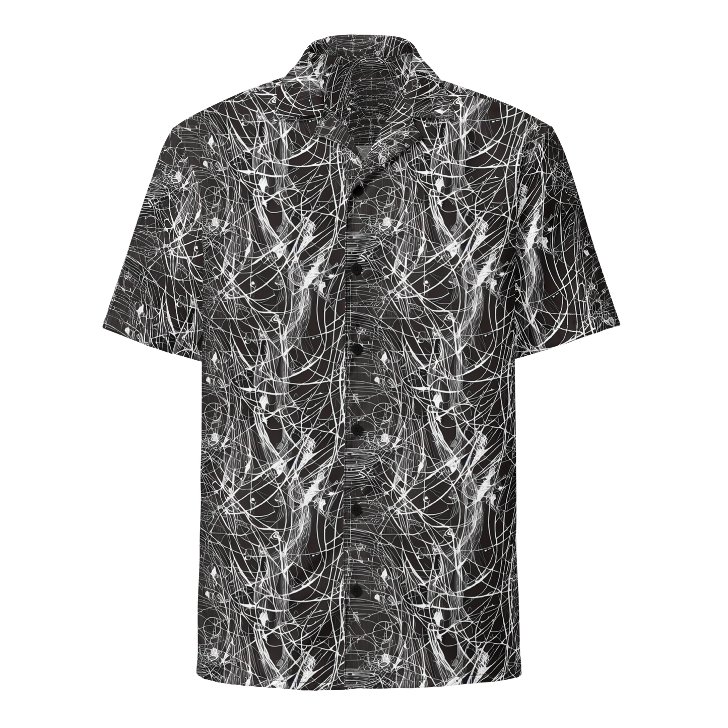 Button Shirt - Cyber Lattice