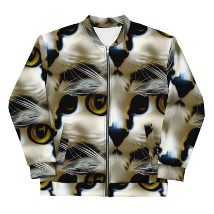 Bomber Jacket - Feline Fancy