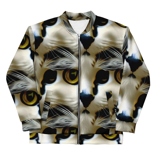 Bomber Jacket - Feline Fancy