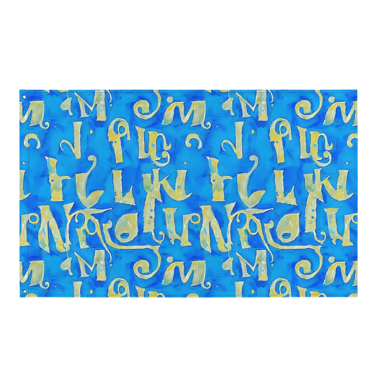 Flag - Golden Glyphs