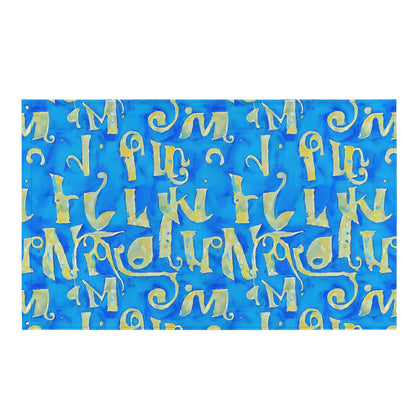 Flag - Golden Glyphs