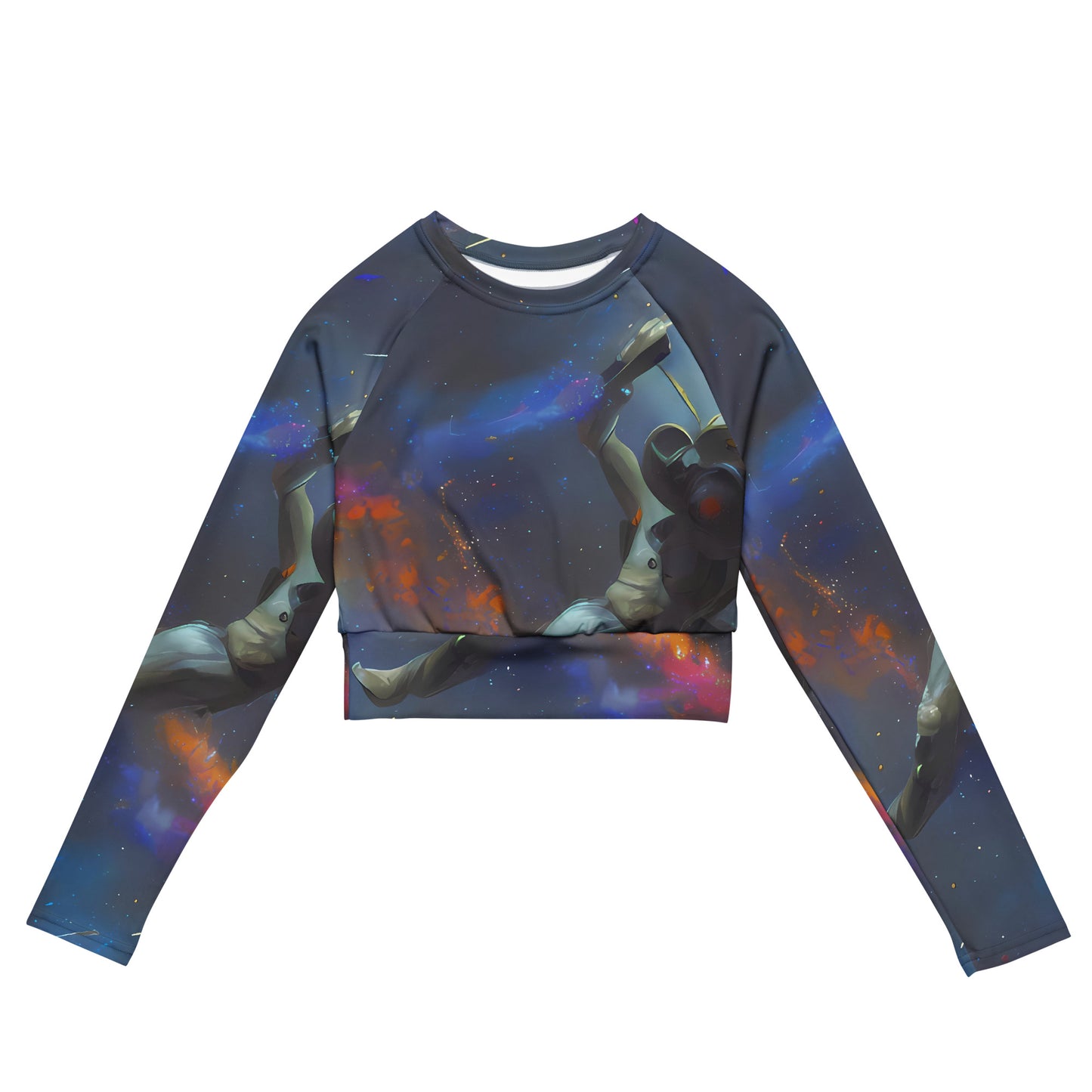 Long Sleeve Crop Top - Gravity's Palette